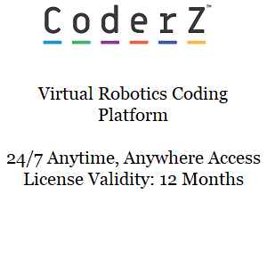 CoderZ Virtual Robotics License (12 Months)